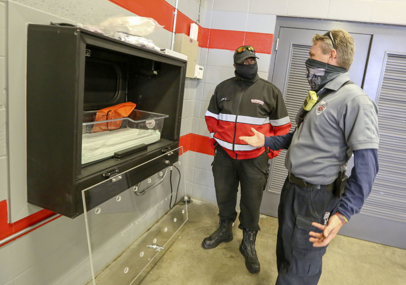 baby box blessed/installed, Merrillville FD